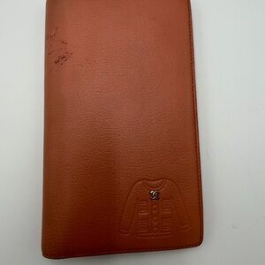 CHANEL Caramel Leather Wallet